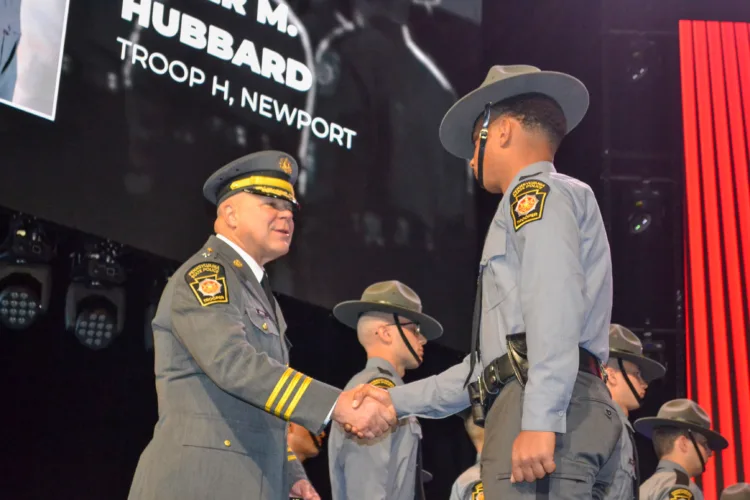 State celebrates graduation of 47 troopers